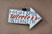Wireless Internet Sign